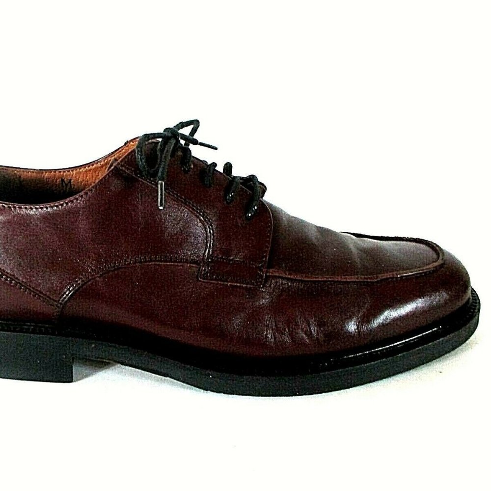 johnston murphy burgundy dress shoes Johnston & Murphy Men's Hayes PENNY, Burgundy, 9M, Leather main image 0